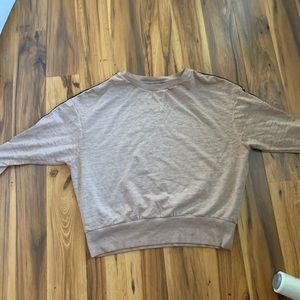 Sleeve graphic sweatshirt